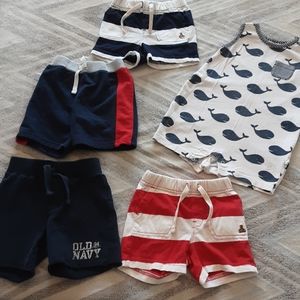 Shorts and romper lot